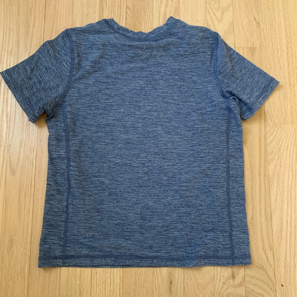 Hanna Andersson Whale Sunrise SPF Short Sleeve Shirt Size Small 6/7 - Picture 3 of 4